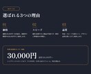 5社限定！高品質HPを30,000円で制作します 最短1週間、業種問わず対応いたします イメージ2