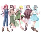 立ち絵を描きます 女性や少年少女キャラが得意です イメージ5