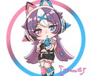 カワイイSDイラスト作成します アイコンなどに使えるゆるくて可愛いSDイラストです！ イメージ4