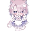 ちま可愛いデフォルメ制作します きゅるきゅる可愛いSDイラストです♡ イメージ5