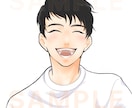 男性向け！仕事につながるシンプルなアイコン描きます 副業・ビジネスでお困りの方に/X等のSNS/名刺 イメージ6