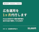 楽天RPP・Amazon広告を1ヶ月運用代行します 自分のお金で磨いた運用を、そのまま御社に イメージ1