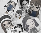 SNSや名刺に！シンプルなアイコン作成致します 【 YOUTUBE・TIKTOK・インスタ・ブログなどに 】 イメージ2