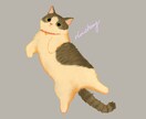 触りたくなる！ふわふわな動物の絵を描きます グッズ制作の素材にもぴったりです！ イメージ2