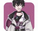 人物イラストなんでも描きます アニメ塗りの簡単な背景のキャラクター絵を早期納品します イメージ3