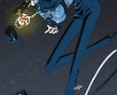 異形頭のオリジナル一枚絵イラスト制作します 異形ならではの世界観を丁寧に描きます イメージ4