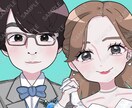 リアルすぎない可愛い似顔絵をお描きします SNSアイコンや記念にぴったりなイラスト♪ イメージ5
