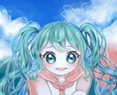 かわいいキャラのイラストをえがいています 歌ってみた動画、ボーカロイド楽曲、スタンプなど！ イメージ1