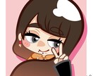 SNSアイコンにおすすめ！デフォルメ似顔絵描きます かわいい雰囲気を出したい方に(#^^#) イメージ5
