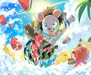 動物やキャラなどのパッと目立つアイコンを描きます SNSでパッと目を引きたい方へ！オススメです。 イメージ3
