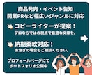 プレスリリースのブラッシュアップor作成します 累計実績数130件までの期間限定価格！お急ぎもご相談ください イメージ2