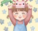 可愛くて優しいお子様の似顔絵をかきます お子様のかわいい瞬間を、ふんわり似顔絵で残してみませんか？ イメージ2