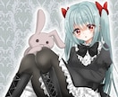 お望みの人物を描きます みんなに喜んでほしい！カワイイ絵！ イメージ3