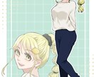 等身立ち絵イラストを描きます 【商用利用料込み】動画等で使用できる全身等身立ち絵描きます イメージ2