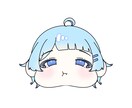 もちもちお顔量産描きます 商用利用◎アイコンにおすすめです！ イメージ1