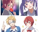 オリジナルアイコン描きます SNS等で使える自分だけのアイコンが欲しい方へ イメージ1