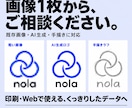 既存・AI・手描きロゴをトレース・再制作します 3,000円〜｜印刷・Webで使えるデータ一式込み イメージ3