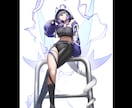 立ち絵イラスト描きます 動きのある立ち絵イラストを制作致します！ イメージ6