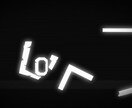 ロゴ制作&キャッチなアニメーションで動かします テキスト(動画のタイトルなど)でも作成可能です！ イメージ1