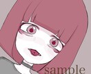 SNSのアイコンに使えます 時間をかけて貴方に合う作品を描きます イメージ2