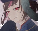 透明感のあるアイコン描きます 綺麗なキャラクターアイコンを！2回まで無料で修正します！ イメージ1