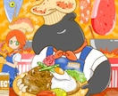 ご希望のイラスト描きます 最短1日、かっこいいの可愛いの気軽にどうぞ(｡･ω･｡) イメージ9