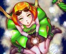 お好みのおねえさん・女の子のイラストを描きます 〜SD(ミニ)キャラクターも承ります〜 イメージ8