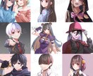 最短3日!!!様々な用途に合うイラストを描きます 顔アップから全身まで幅広く対応可能です！ イメージ9