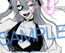 アイコンから創作キャラのイラストまで何でも描きます イラストでしか表現出来ない独特な世界観を描きます。 イメージ5