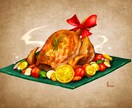 5名様限定割引！美味しいお料理イラスト描きます 商用利用OK！店内POPやメニューにも使用できるイラストです イメージ5