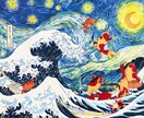 他にはないタッチの作品をお届け致します オーダーイラストから既にある作品を販売しております！ イメージ5