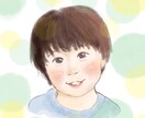 お写真を元に、ふんわり優しい似顔絵をお描きします SNSのアイコンやプレゼント、記念日などに♡ イメージ1