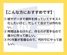 PDF→ワードやパワポに【テキスト化】代行致します 1PからOK！手書きやPDF等をWordやPPで作成します イメージ2