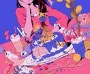 ローファイな女の子と植物のイラスト描きます 小説雑誌の扉絵経験あり。イマドキの人に響くローファイイラスト イメージ10