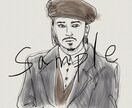 ファッションイラスト風✴︎似顔絵かきます 最短1日✴︎ファッション・映画好きな方へのプレゼントにも◎ イメージ5