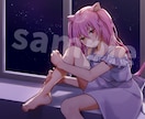 一枚絵やアイコン、立ち絵お描きします Twitter、YouTube、ツイキャス等にご利用ください イメージ3