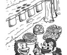 商用OK！あなたのキャラクター作ります ゆるくちょっとシュールなオリジナルキャラクター作成します！ イメージ10