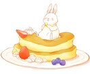 ほんわかイラストお描きします 動物・2～3頭身キャラクターのイラスト、アイコン　描きます。 イメージ3