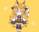 かわいい3頭身ミニキャラ描きます どんな子もかわいいデフォルメキャラに仕上げます イメージ1