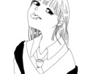 y2k風　雰囲気イラスト描きます y2kなどの線画イラストエモくてかわいくてセクシーなイラスト イメージ2