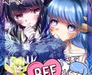 可愛い女の子のイラスト作成します キラキラでかわいいSNS映えする女の子を描きます！ イメージ4