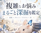 複雑なお悩みを霊視＋カードでじっくり深掘りします 聞きたい事がまとまらなくてもOK　複雑なお悩みをまるごと鑑定 イメージ1