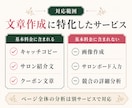 美容サロンのHPB掲載文章を作成します URLだけでキャッチ・クーポン文章を整えます イメージ6