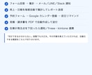 スプレッドシート・GASで業務を自動化します 転記・集計・通知を固定価格で。30日の不具合対応込み イメージ2