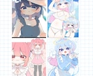 可愛いあなただけのイラスト描きます 個人利用でも活動用でも様々な用途にご使用できます！ イメージ3