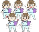 700件達成★★シュールでゆるかわな絵を描きます 小物無料・修正無制限！いろんな表情はお任せください！ イメージ14