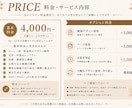 おしゃれな飲食店メニュー表を制作します シンプルから高級感まで幅広く対応します イメージ2