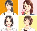 イラスト依頼不安な方も安心☆親切丁寧にご対応します X、インスタ、挿絵、ブログ、HP、表情差分、ヘッダー制作紹介 イメージ3