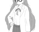 可愛い女の子イラストを制作させて頂きます SNS用のアイコンや一枚絵を作成させて頂きます イメージ8