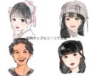 最短即日！SNSやイベントに似顔絵アイコン描きます SNSアイコン、生誕グッズ、メセカ、ウェルカムボードなどに！ イメージ2